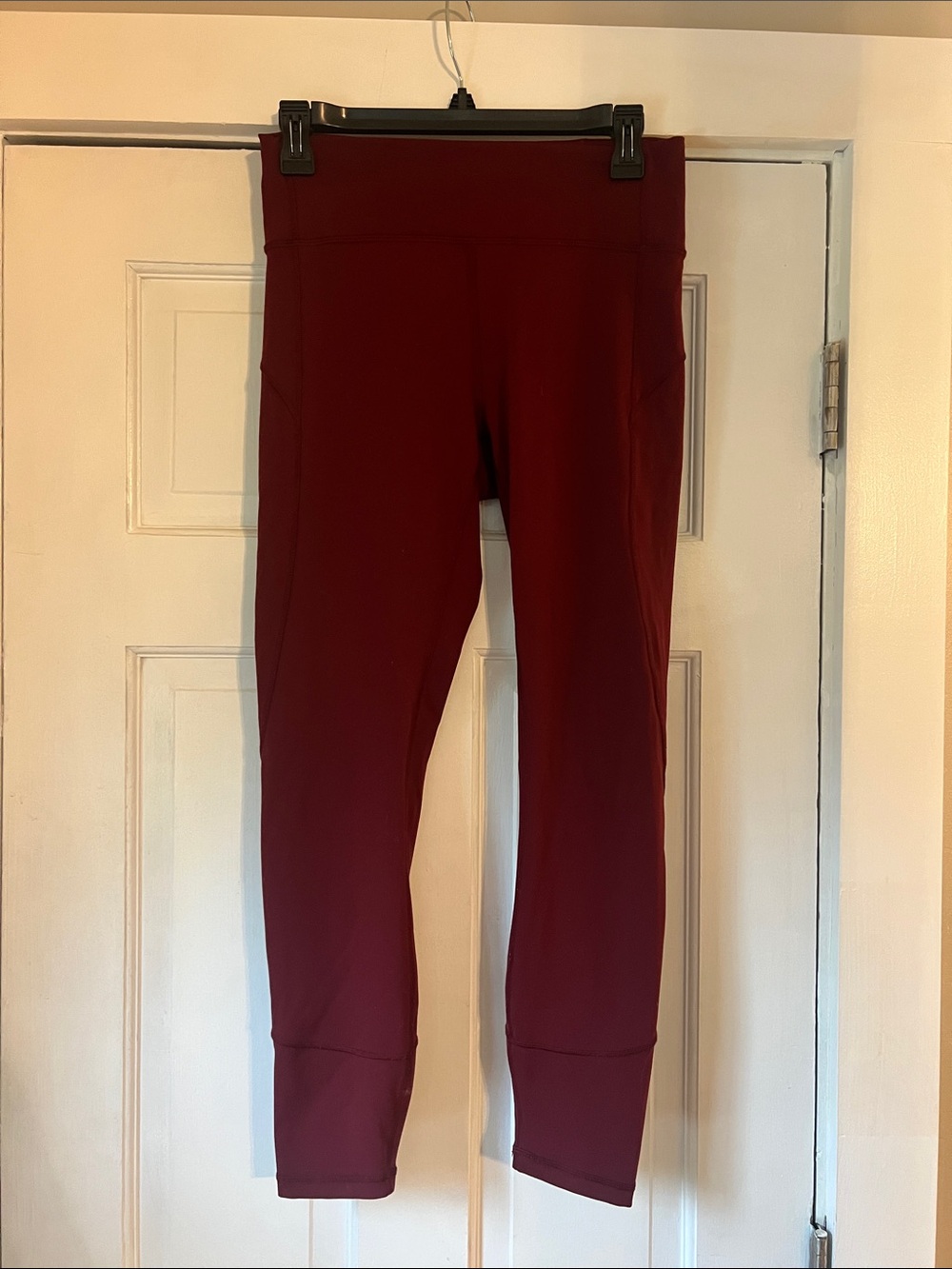 Lululemon Women's High-Waist Athletic Leggings - Deep Burgundy